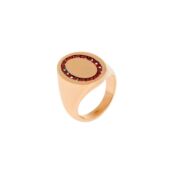 Кольцо Garnet Ovale Ring VIVA LA VIKA фото 3