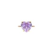 Кольцо Sex in the City Ring – Gold Lavender VIVA LA VIKA фото 1