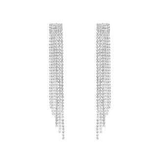 Серьги Square Base Crystal Earrings DÉJÀ VU