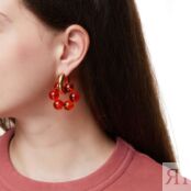 Серьги Fire Ball and Ice Earrings TIMELESS PEARLY фото 3