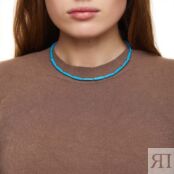 Колье Turquoise Tube Necklace HOLLY JUNE фото 2