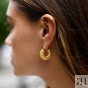 Серьги Baya Hoop Earrings MISSOMA фото 4