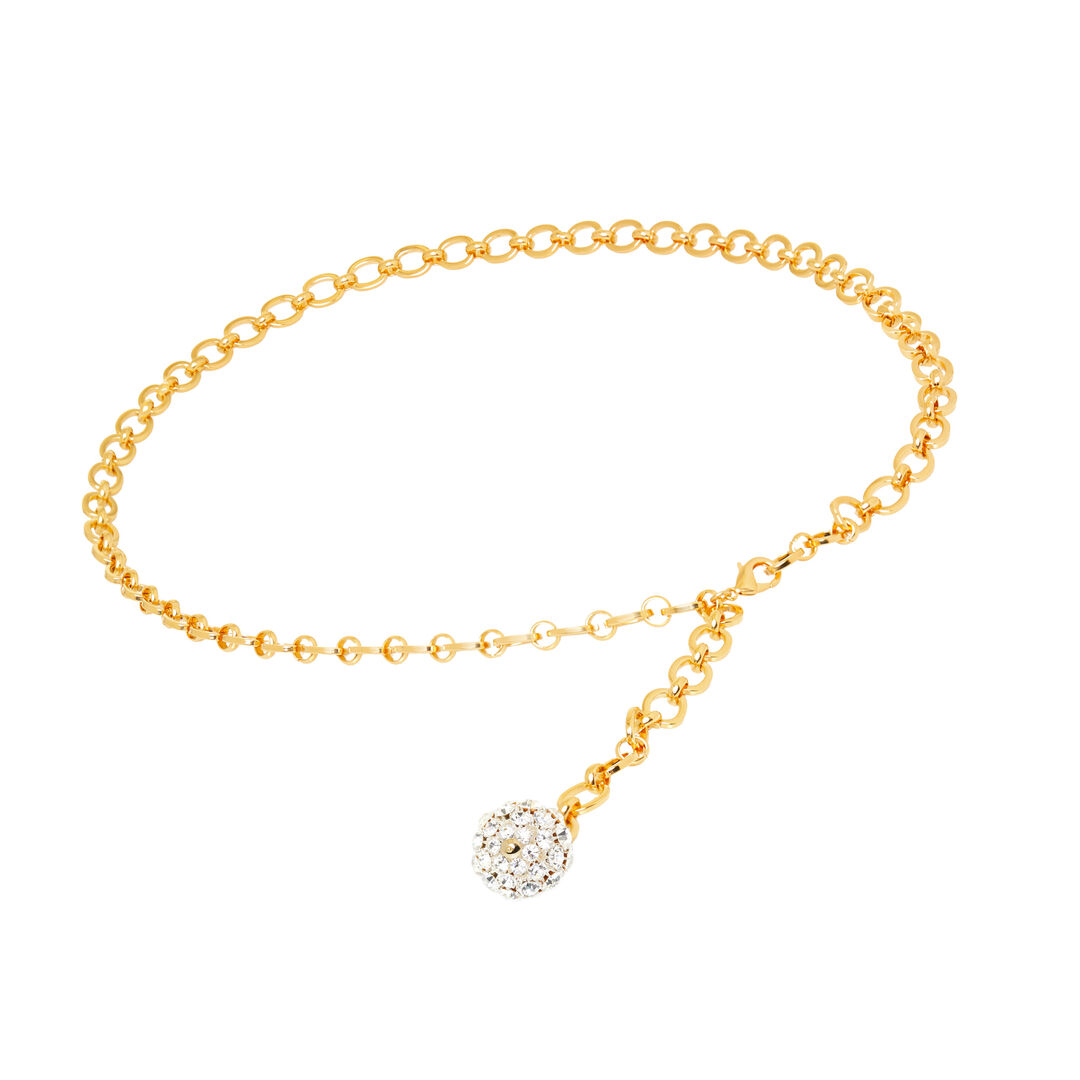 Цепь на тело Strass Ball Body Chain TIMELESS PEARLY фото 1