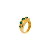 Кольцо Five Stones Ring – Emerald VIVA LA VIKA фото 1