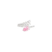 Кольцо Crystal Embrace Ring – Pink VIVA LA VIKA фото 3