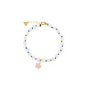 Браслет Stardust Knitted Pearl Bracelet – Pink WILHELMINA GARCIA фото 1