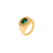 Кольцо Queen Of Hearts Ring – Emerald CELESTE STARRE фото 1