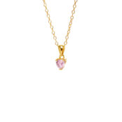 Колье Whisper Heart Necklace – Pink WILHELMINA GARCIA фото 1