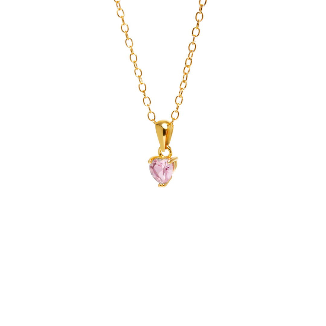 Колье Whisper Heart Necklace – Pink WILHELMINA GARCIA фото 1