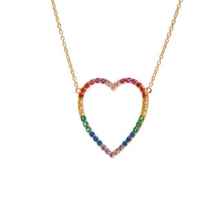 Колье Gold Heart Necklaces - Multi VIVA LA VIKA