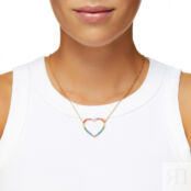 Колье Gold Heart Necklaces - Multi VIVA LA VIKA фото 2