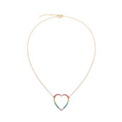 Колье Gold Heart Necklaces - Multi VIVA LA VIKA фото 3