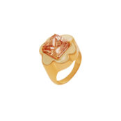 Кольцо Stern Flower Ring – Champagne VIVA LA VIKA фото 1