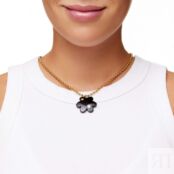 Колье Superbloom Necklace – Black Agate NOTTE фото 2