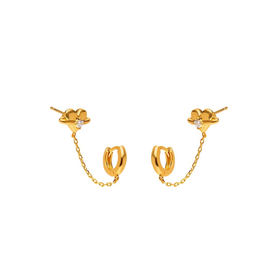 Серьги Planet July Child Earrings – Gold JULY CHILD фото 1