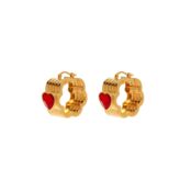 Серьги Desi Red Earrings ACCHITTO фото 3