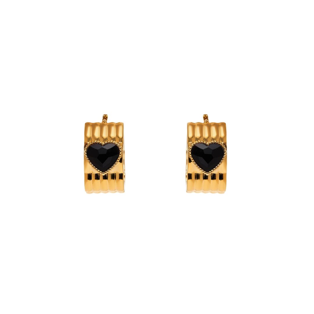 Серьги Desi Black Earrings ACCHITTO фото 1