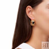 Серьги Desi Black Earrings ACCHITTO фото 4