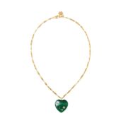 Колье Heart To Heart Necklace - Malachite NOTTE фото 3