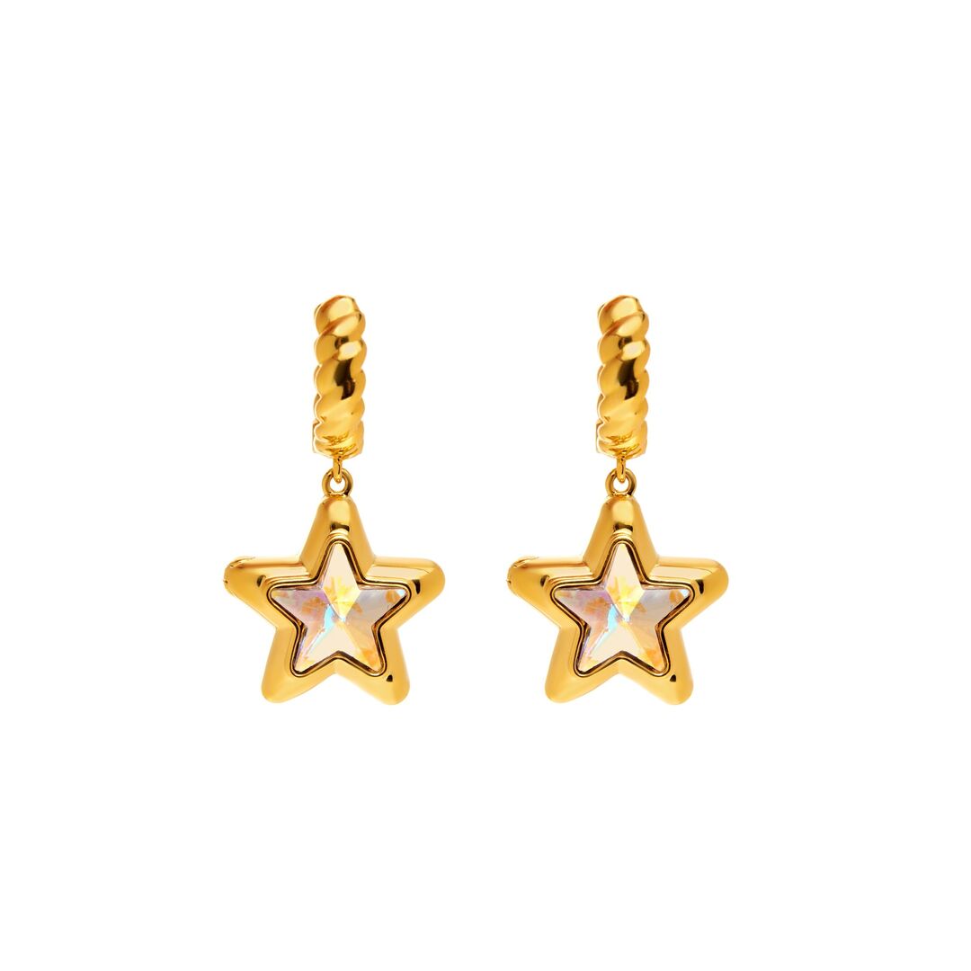 Серьги Starburst Locket Earrings JULY CHILD фото 1