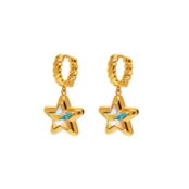 Серьги Starburst Locket Earrings JULY CHILD фото 4