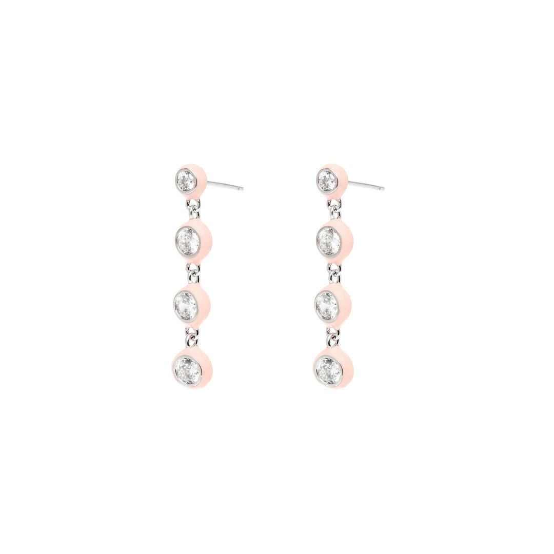 Серьги Crystal Peach Strings Earrings VIVA LA VIKA фото 1