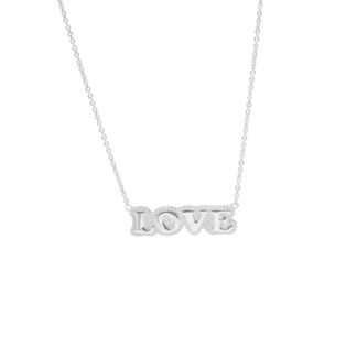 Колье Love Stamp Necklace - Silver VIVA LA VIKA