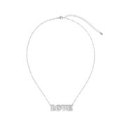 Колье Love Stamp Necklace - Silver VIVA LA VIKA фото 3