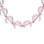 Браслет Crystal Clear Bracelet – Pink HOLLY JUNE фото 3