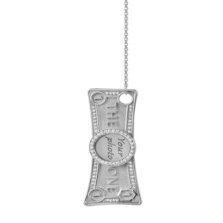 Колье "The One" Picture Frame Necklace - Silver VIVA LA VIKA