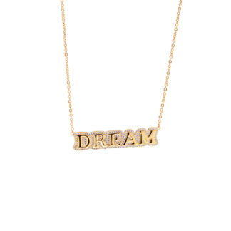 Колье Dream Stamp Necklace - Gold VIVA LA VIKA