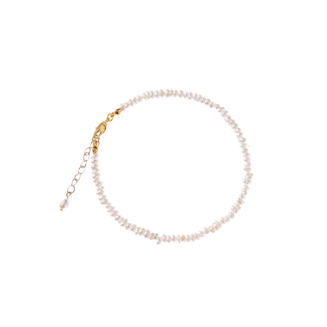 Анклет Simple Pearl Anklet HOLLY JUNE фото 1