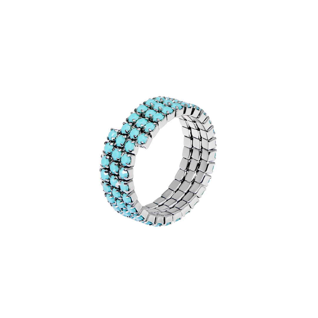 Кольцо Radiant Bond Ring - Turquoise BLING BLING фото 1