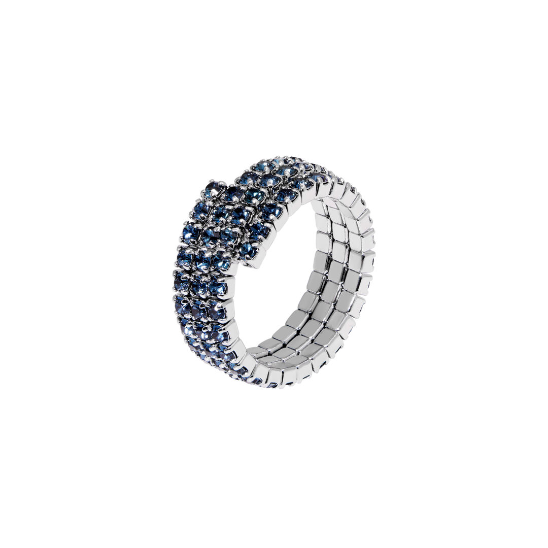 Кольцо Radiant Bond Ring - Dark Blue BLING BLING фото 1