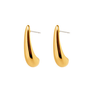 Серьги Elongated Drop Earrings - Gold MYSTIQUE MIRAGE