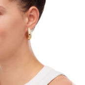 Серьги Hefty Comma Earrings – Gold PLAIN STUDIO фото 3