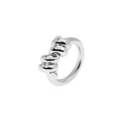 Кольцо Whip Ring – Silver PLAIN STUDIO фото 1