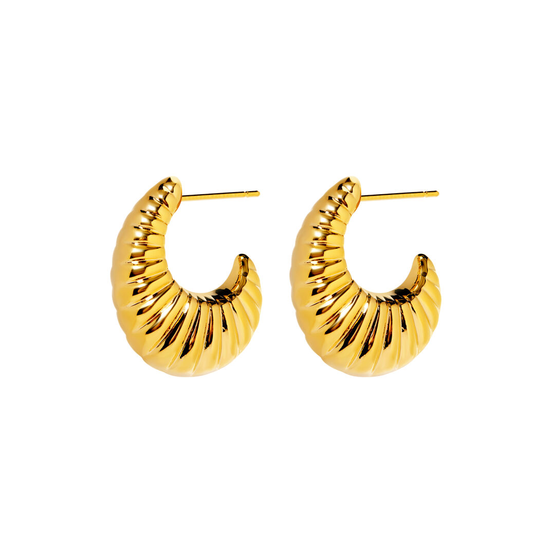 Серьги Dainty Drop Earrings – Gold MYSTIQUE MIRAGE фото 1