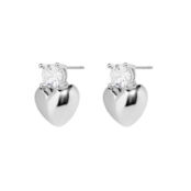 Серьги Petite Crystal Heart Earrings MYSTIQUE MIRAGE фото 1