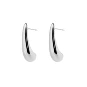 Серьги Elongated Drop Earrings - Silver MYSTIQUE MIRAGE фото 1