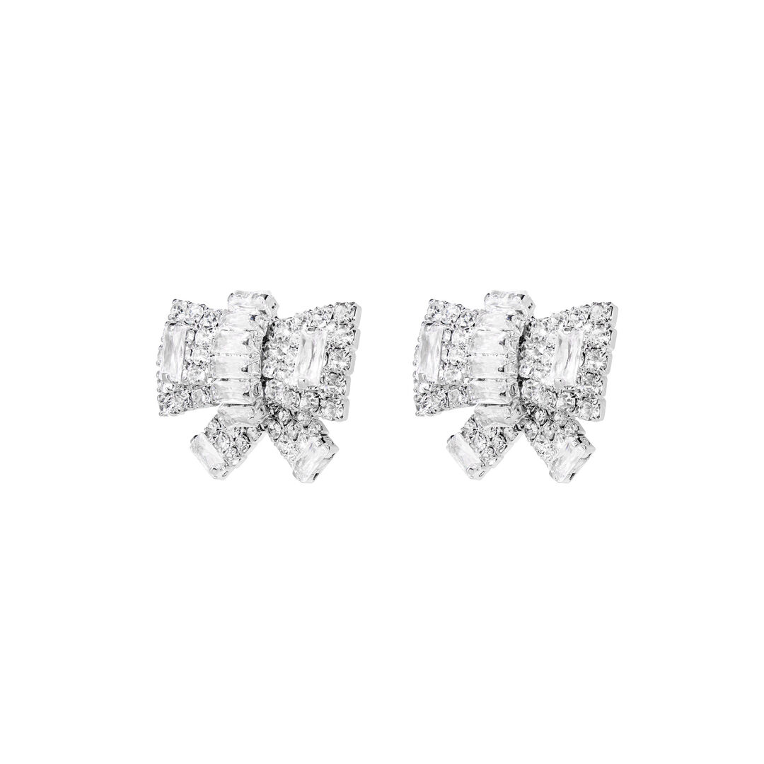 Серьги Lustrous Bow Earrings BLING BLING фото 1