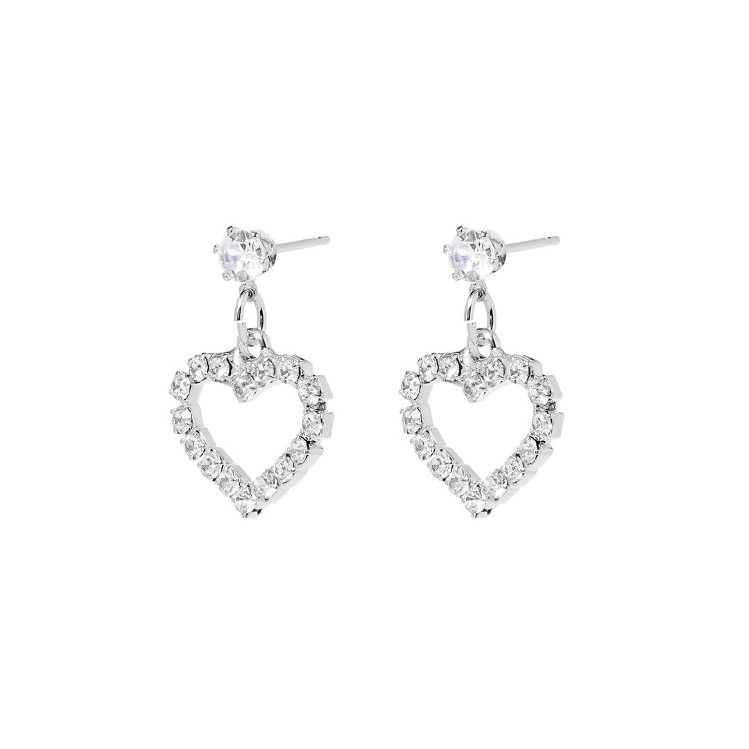 Серьги Lush Heart Earrings BLING BLING фото 1