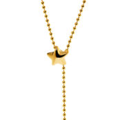 Колье Ball Chain Star Necklace - Gold MYSTIQUE MIRAGE фото 2