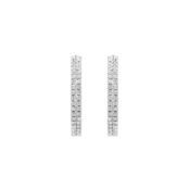 Серьги Double Glow Line Earrings - Small BLING BLING фото 3