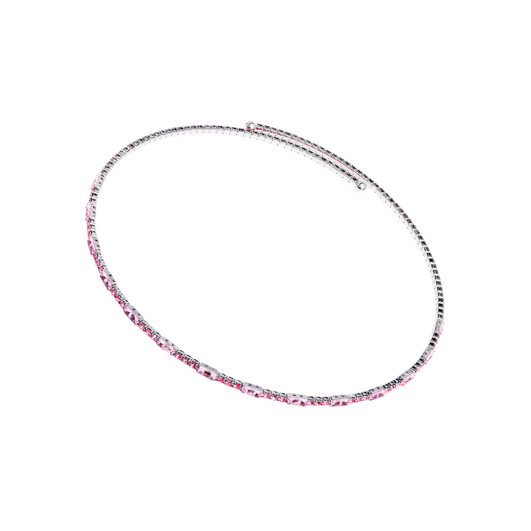 Колье Pink Gleam Loop Necklace BLING BLING фото 1