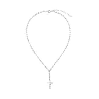 Колье Soft Shine Cross Necklace BLING BLING