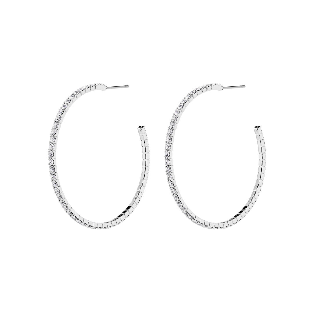 Серьги Pure Spark Earrings – Silver BLING BLING фото 1