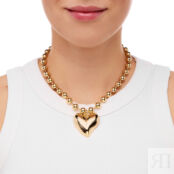 Колье Hefty Heart Necklace – Gold PLAIN STUDIO фото 2