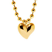 Колье Hefty Heart Necklace – Gold PLAIN STUDIO фото 3