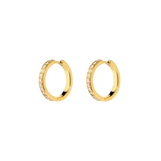 Серьги Gutty Earrings - Gold BY DEBORAH GARDNER